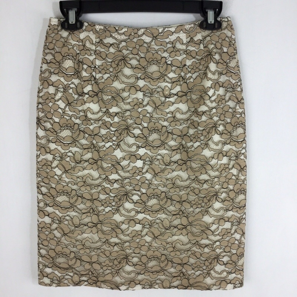 Strenesse Gabriele Strehle Floral Pencil Skirt